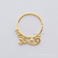 Wholesale Ethnic Septum Nose Ring Body Jewelry, Suppliers Septum Designer Silver Nose Ring